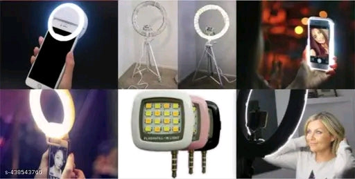 Selfie Ring Light Adjustable White